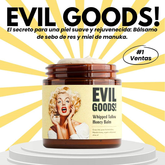 EVIL GOODS® - Recupera la suavidad de tu piel con el bálsamo más natural y efectivo del mercado.