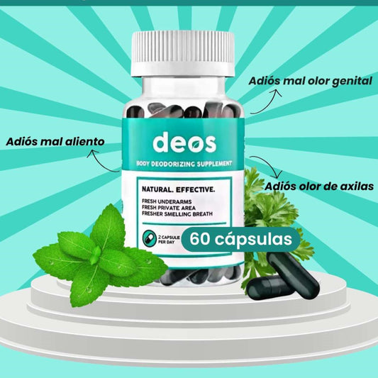Deos Desodorantes Internos🌿 - 60 Capsulas